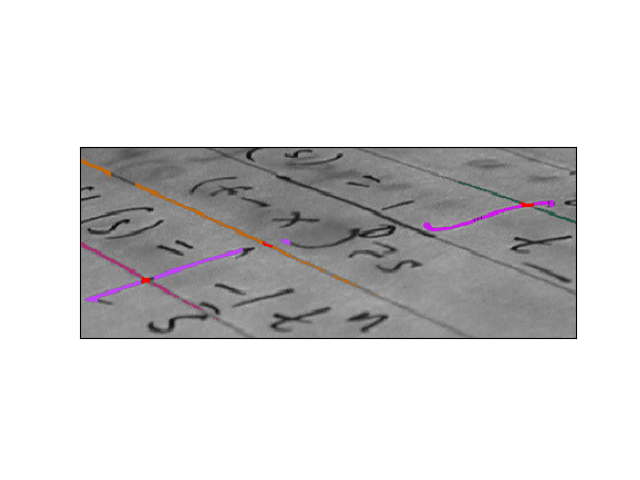 example line detector